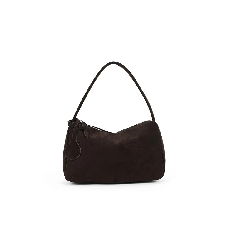 Suede Underarm Shoulder Bag